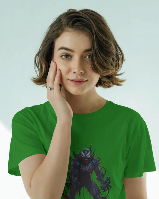 Premium Cotton T-Shirt – Shadow Fury Edition