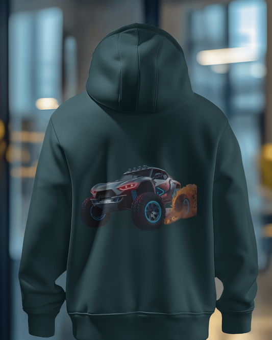 Oversized Hoodie – Speed Racer Toy Car Edition