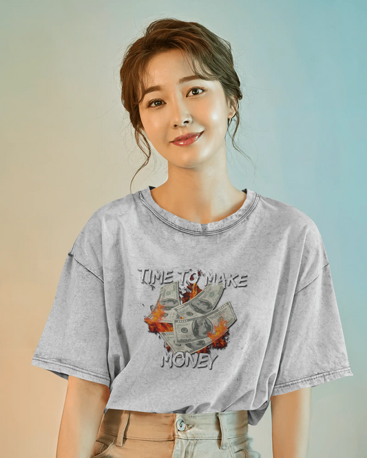 Hustle in Ultra-Smooth Comfort – Time to Make Money Tee