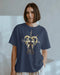 Earth & Thread | Unleashed Power 100% Cotton Oversized Tee - Premium French Terry & Bold Design
