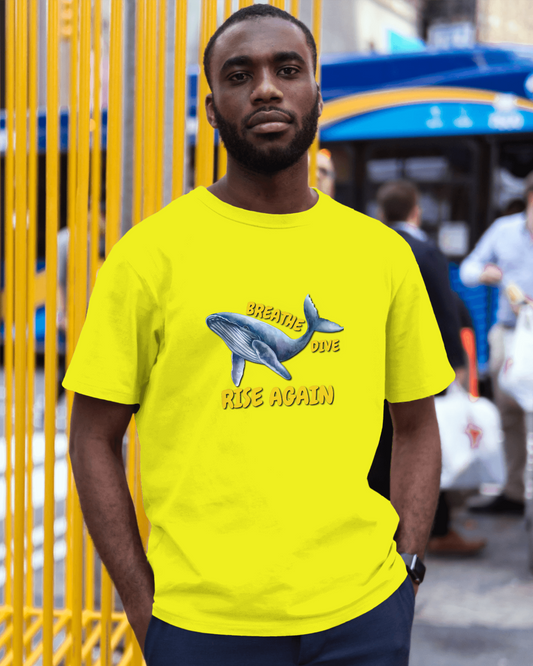 Dive into Ultimate Comfort – Ultra-Smooth Whale Tee
