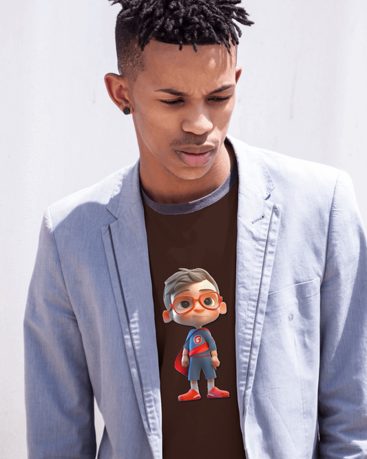 Unleash Your Inner Hero – Ultra-Smooth Superhero Tee