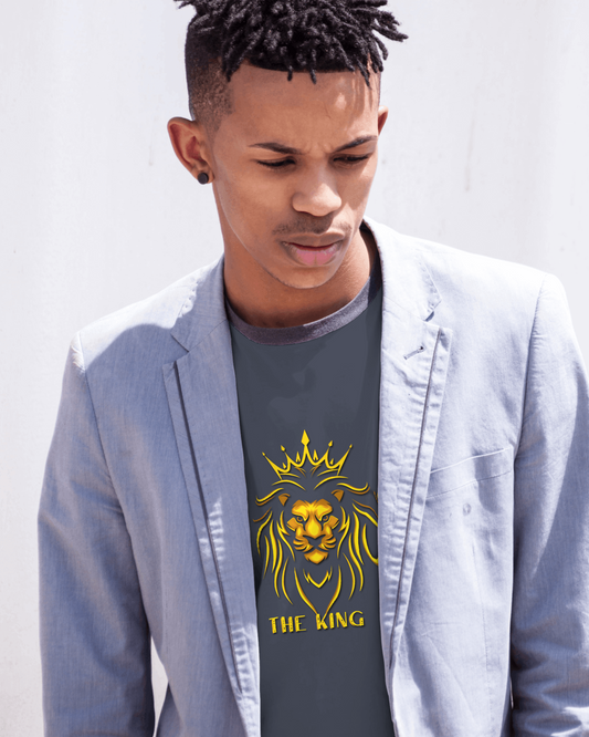 Rule in Ultra-Smooth Comfort – The King Lion Tee