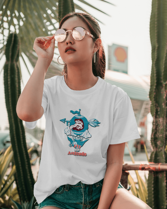 Earth & Thread | Attitude 100% Cotton Regular Fit T-Shirt - Premium 180 GSM Bold Expressive Graphic Tee