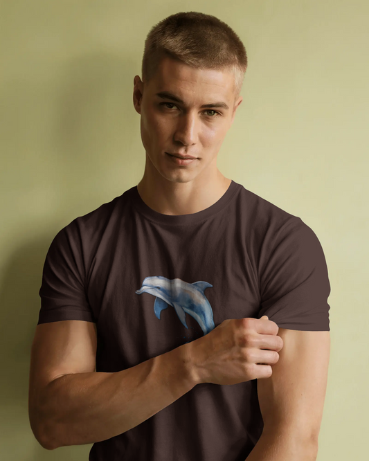 Glide into Comfort – Ultra-Smooth Dolphin Tee
