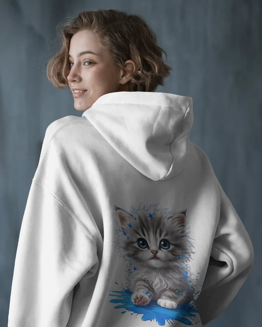 Oversized Hoodie – Black Eagle Lightning Edition