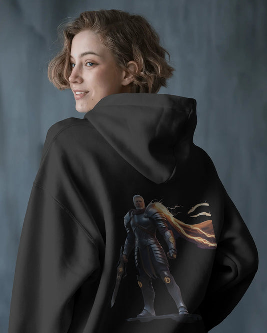 Oversized Hoodie – Warrior’s Shield Edition