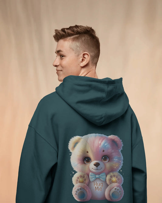 Oversized Hoodie – Hug Me Teddy Bear Edition