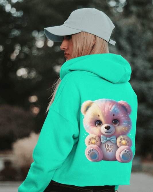 Oversized Hoodie – Hug Me Teddy Bear Edition
