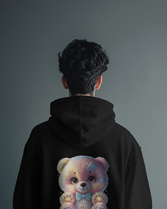 Oversized Hoodie – Hug Me Teddy Bear Edition