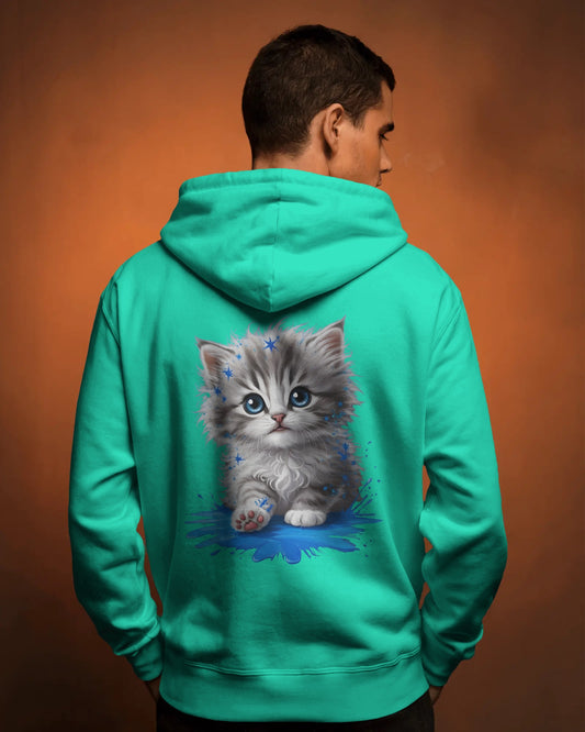 Oversized Hoodie – Black Eagle Lightning Edition