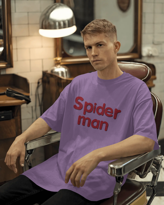 Swing into Oversized Comfort – Web Slinger Tee