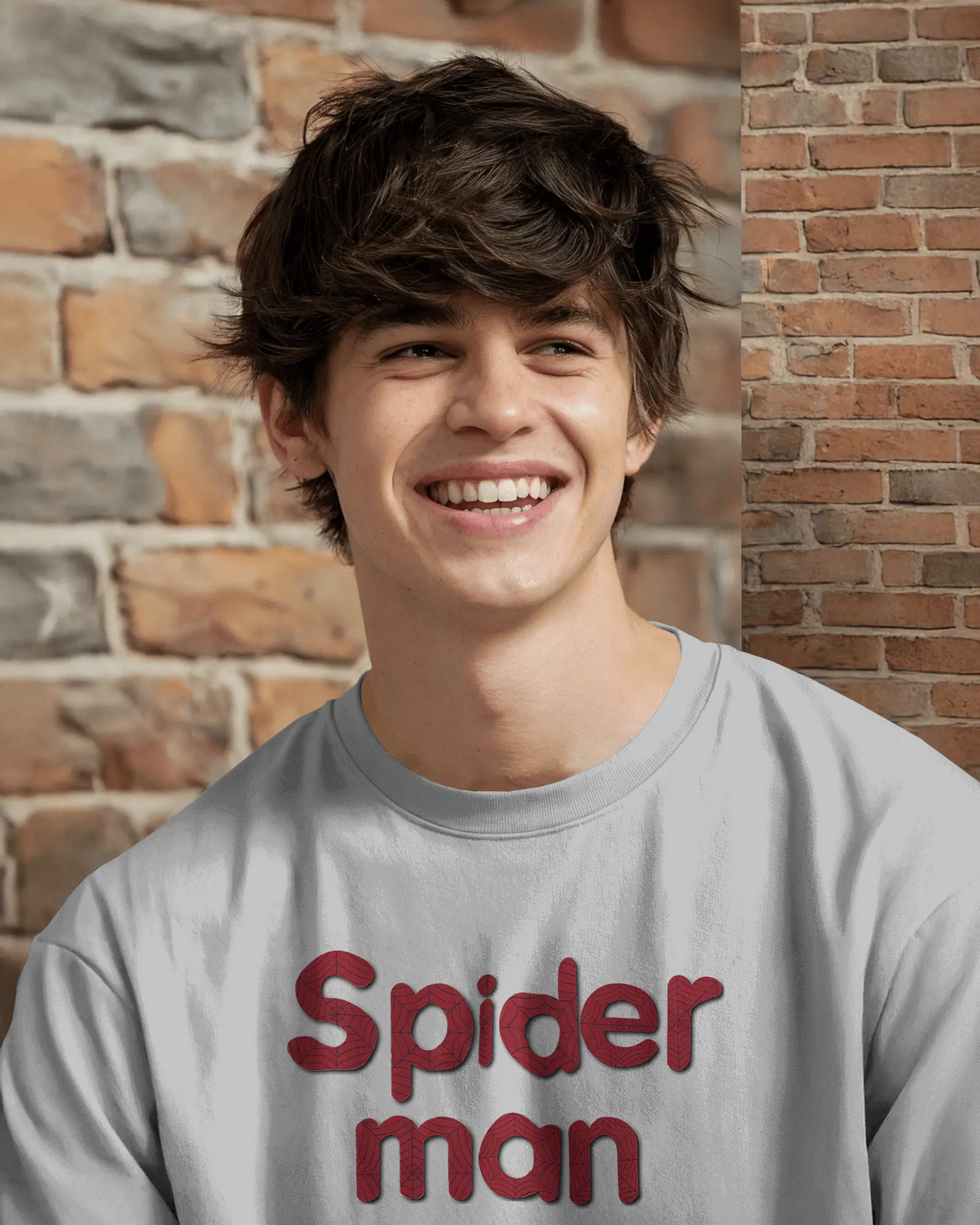 Swing into Oversized Comfort – Web Slinger Tee