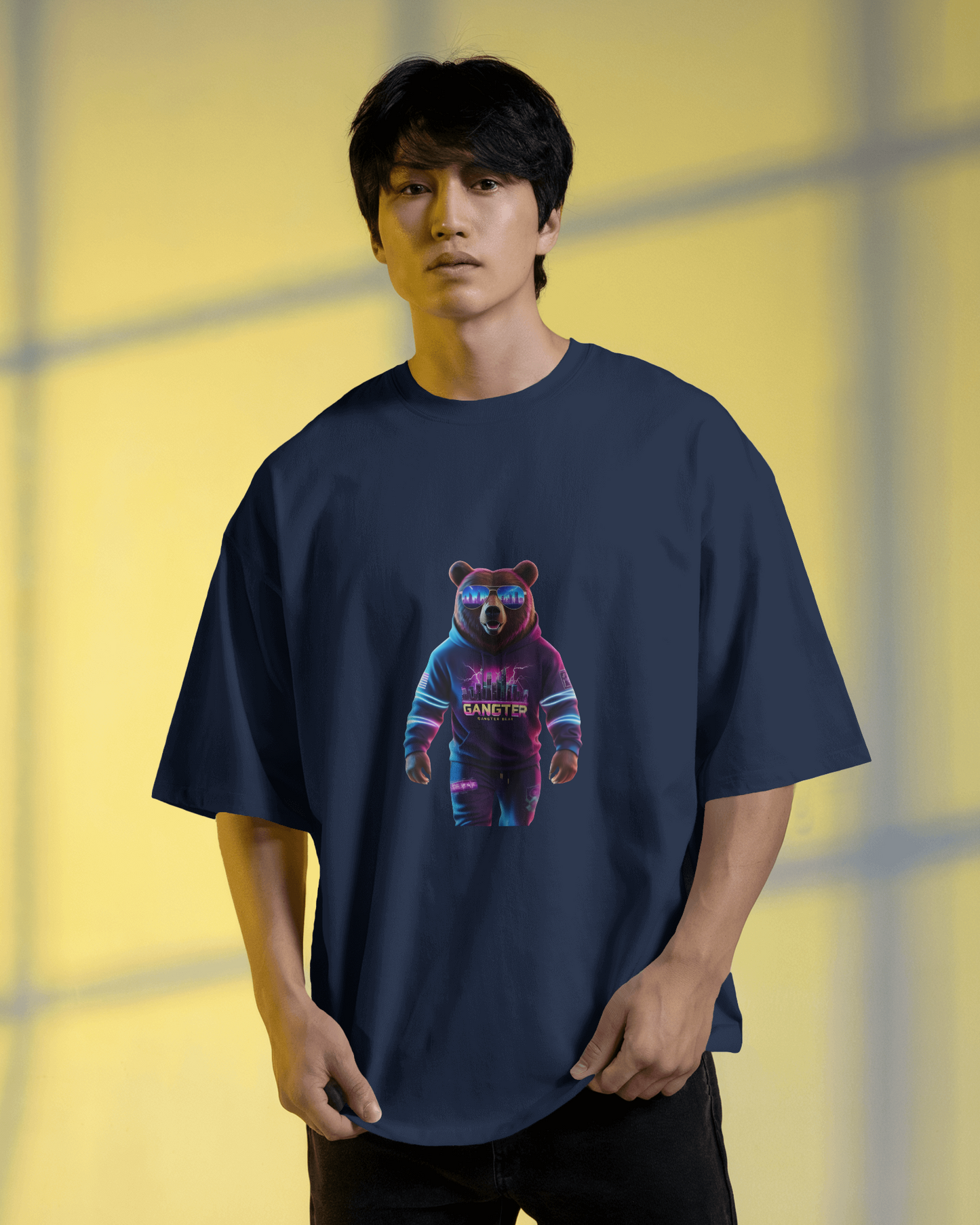 Oversized French Terry – Cozy Bunny Tee