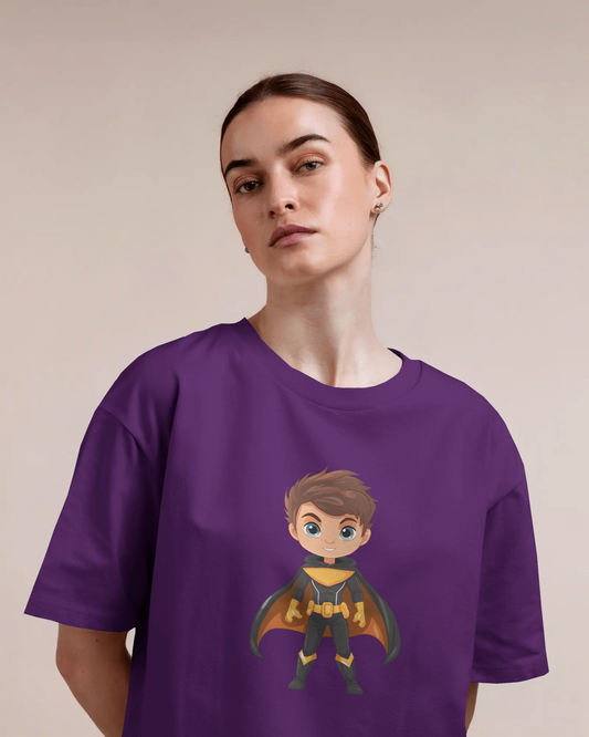 Fearless Strength in Regular Comfort – Winged Knight Tee
