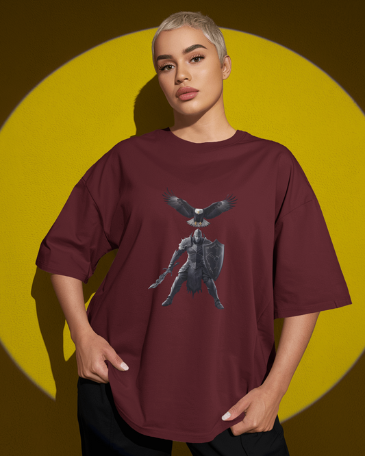 Oversized French Terry – Shadow Warrior Tee