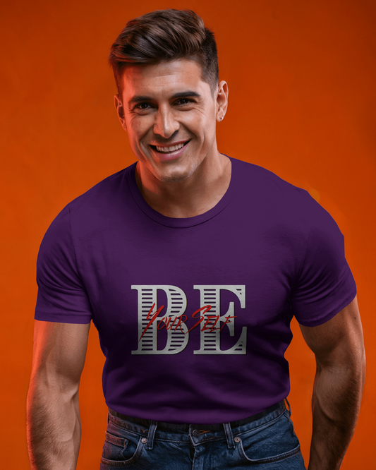 Earth & Thread | BE BOLD 100% Cotton Regular Fit T-Shirt - Premium 180 GSM Motivational Graphic Tee