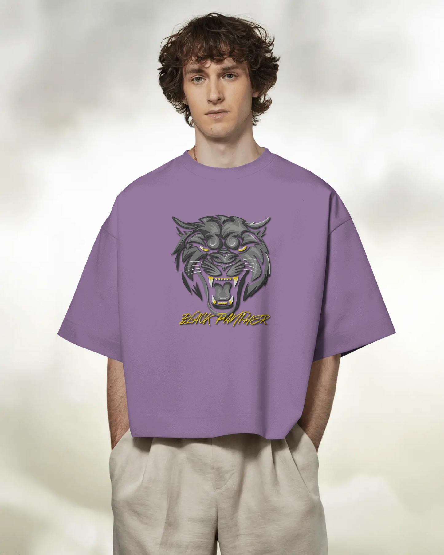 Spellbinding Oversized Comfort – Halloween Witch Tee