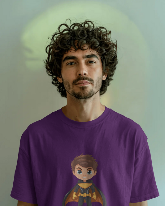 Fearless Strength in Regular Comfort – Winged Knight Tee