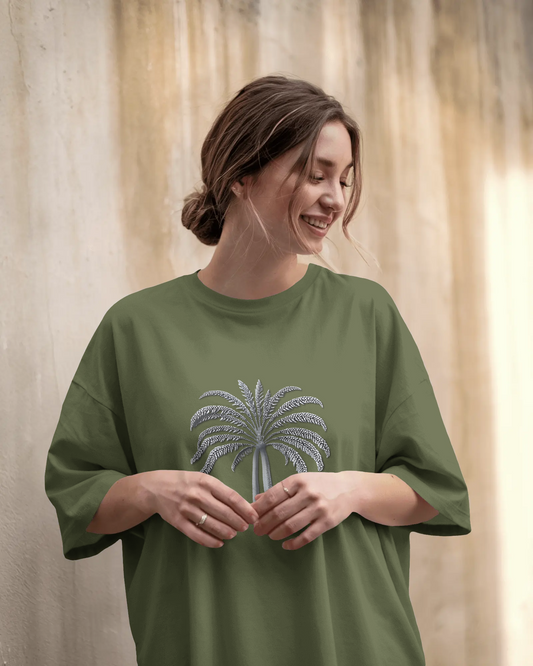 Oversized French Terry – Fierce Warrior Tee