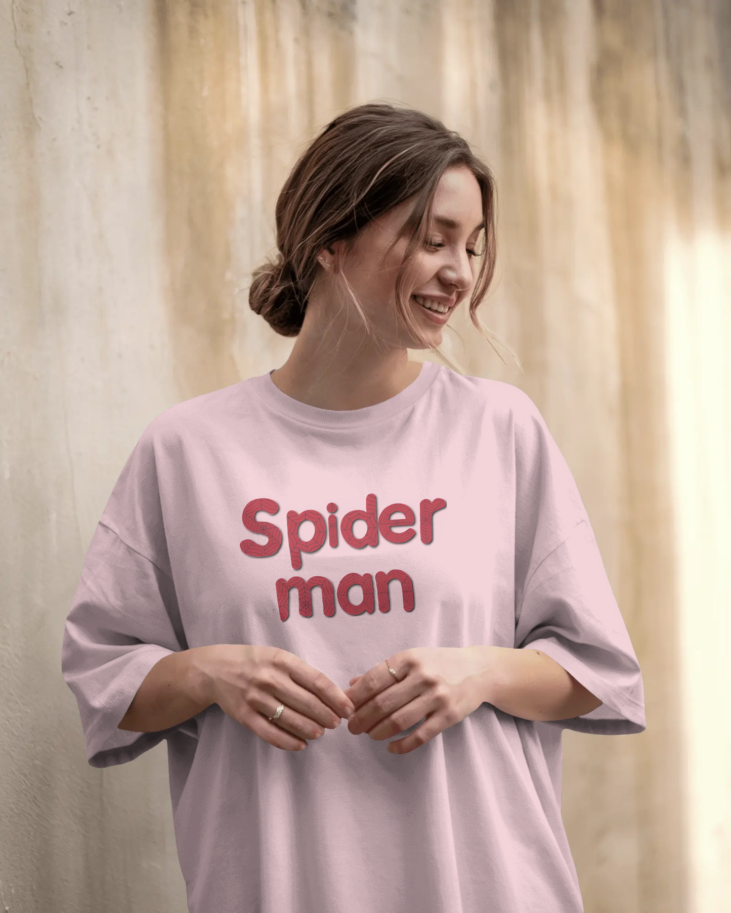 Swing into Oversized Comfort – Web Slinger Tee