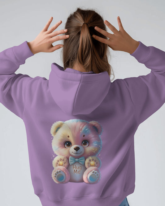 Oversized Hoodie – Hug Me Teddy Bear Edition