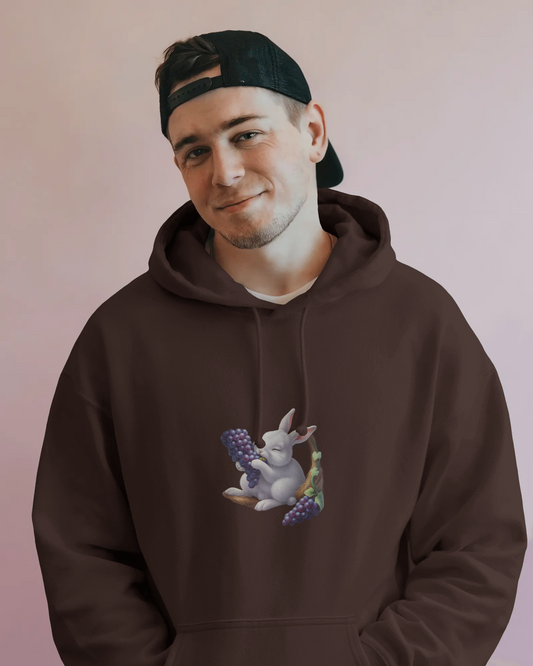 🎩 Oversized Hoodie – Midnight Gentleman Edition