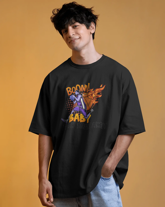 BOOM! BABY – Oversized Skate & Style Tee