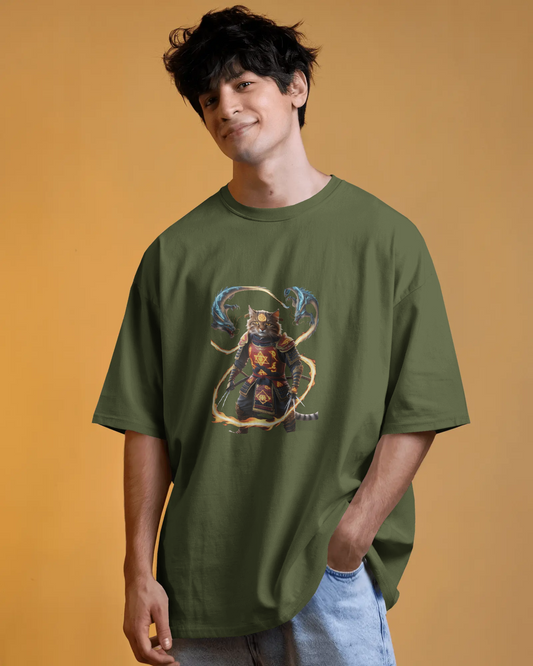 Oversized French Terry – Shadow Ninja Tee