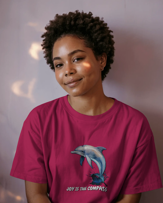 Glide into Comfort – Ultra-Smooth Dolphin Tee