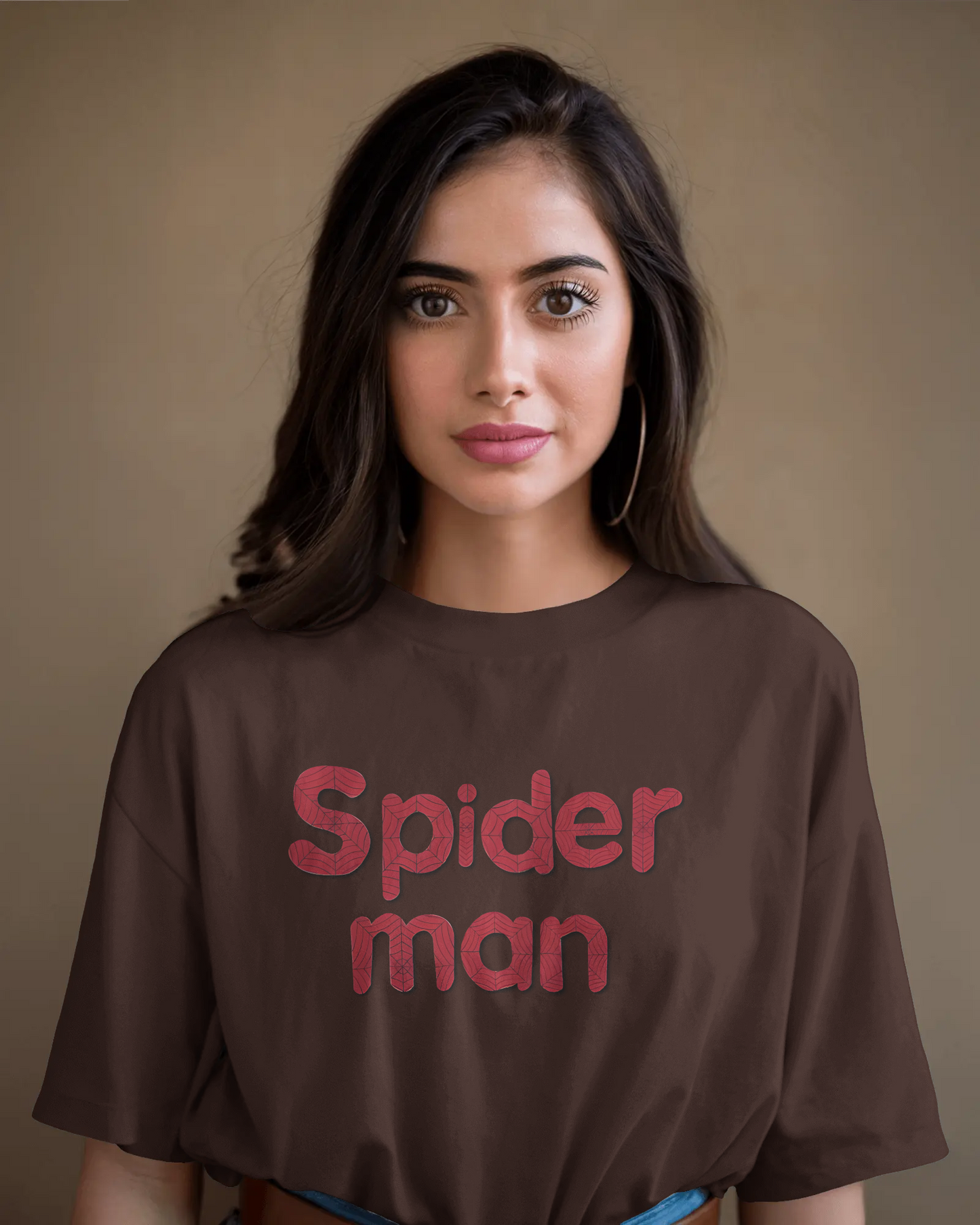 Swing into Oversized Comfort – Web Slinger Tee