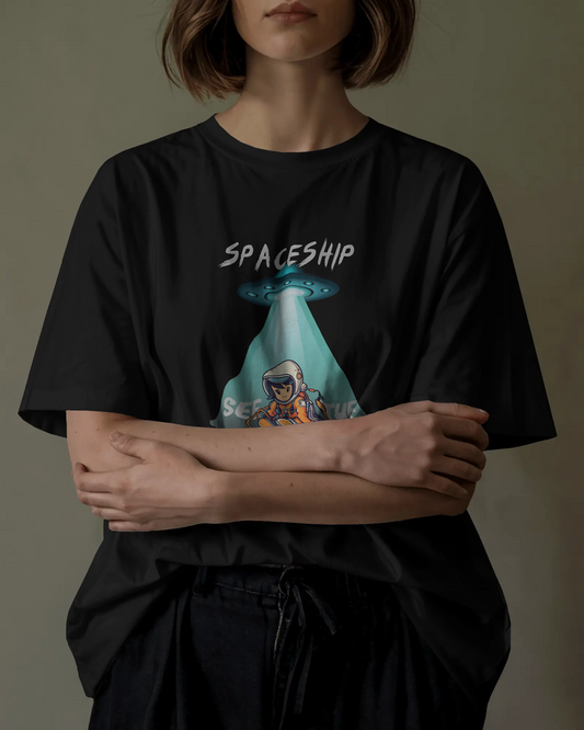 See You in Style – Ultra-Smooth Spaceship Tee