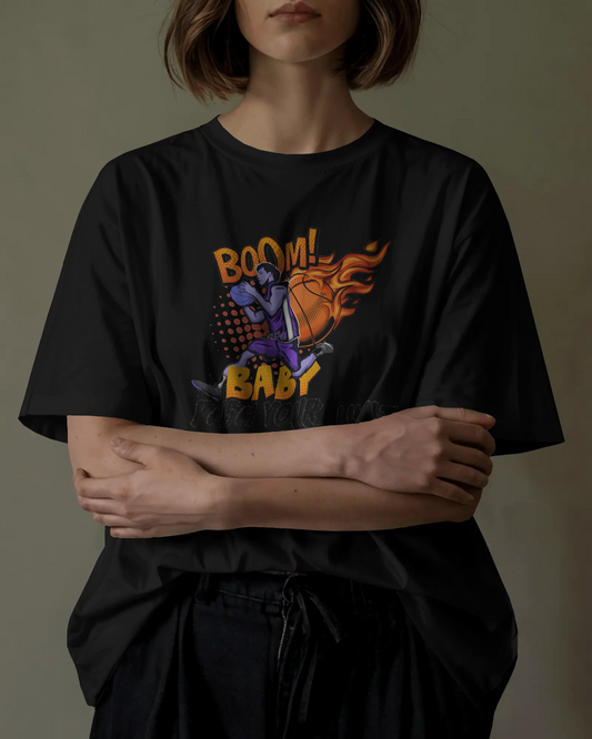 BOOM! BABY – Oversized Skate & Style Tee