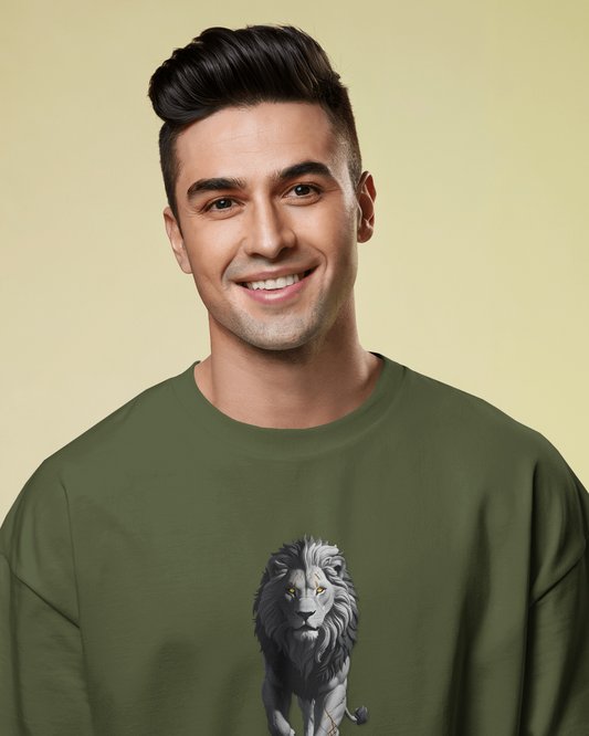 Oversized French Terry – The King’s Roar Tee