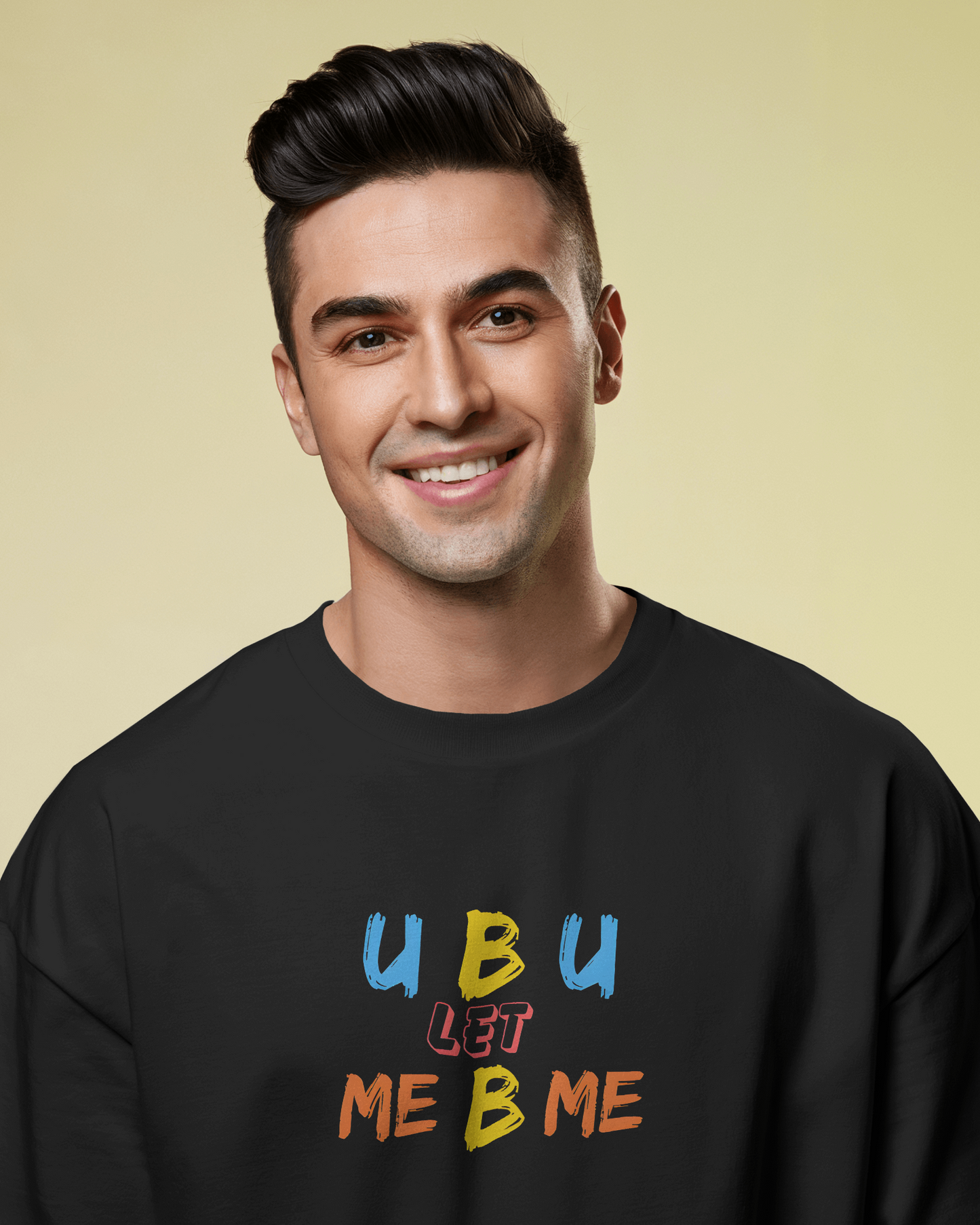 Oversized French Terry – U B U Statement Tee
