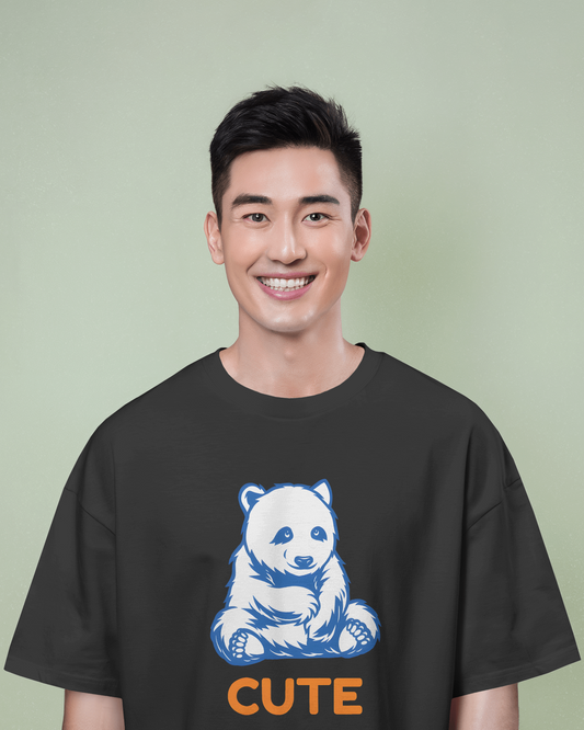 Cozy & Cute – Oversized Bear Cub Tee