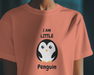 Ultra-Smooth Comfort – Premium Cotton Cute Penguin Tee