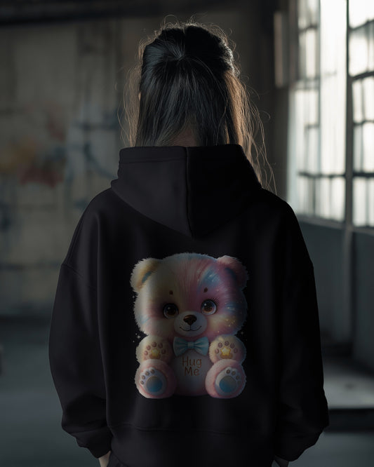 Oversized Hoodie – Hug Me Teddy Bear Edition