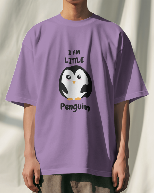 Ultra-Smooth Comfort – Premium Cotton Cute Penguin Tee