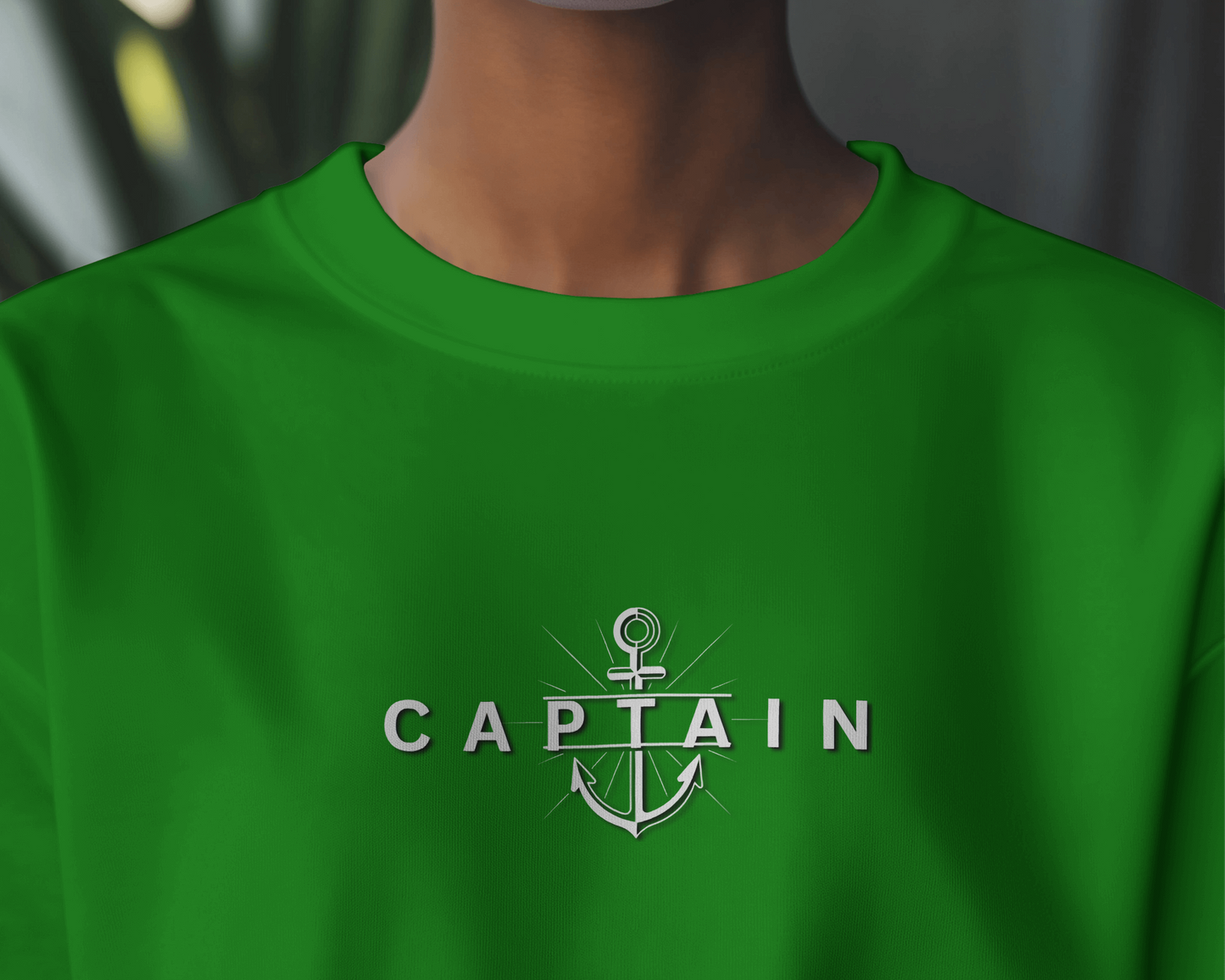 Earth & Thread | Captain 100% Cotton Regular Fit T-Shirt - Premium 180 GSM Nautical Leadership Graphic Tee