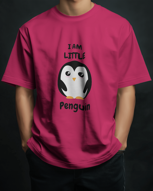 Ultra-Smooth Comfort – Premium Cotton Cute Penguin Tee