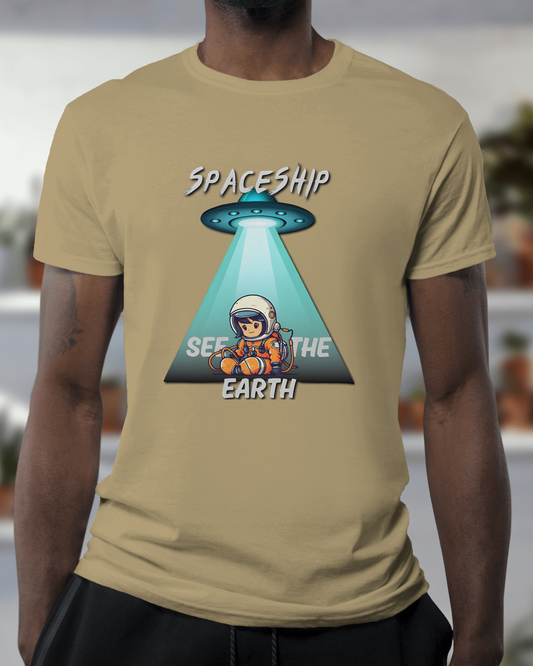 See You in Style – Ultra-Smooth Spaceship Tee
