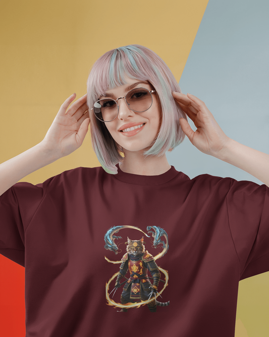 Oversized French Terry – Shadow Ninja Tee