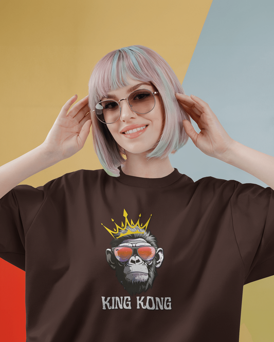 Hop Into Comfort OVERSIZED  – Energetic Bunny Tee