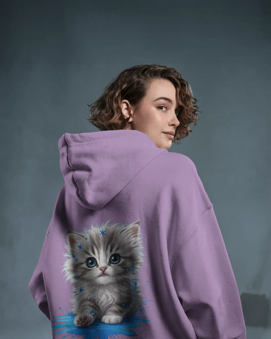 Oversized Hoodie – Black Eagle Lightning Edition