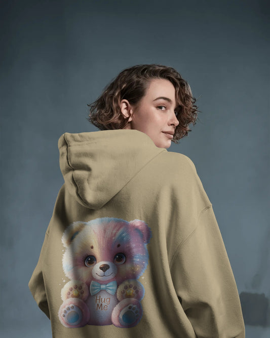 Oversized Hoodie – Hug Me Teddy Bear Edition