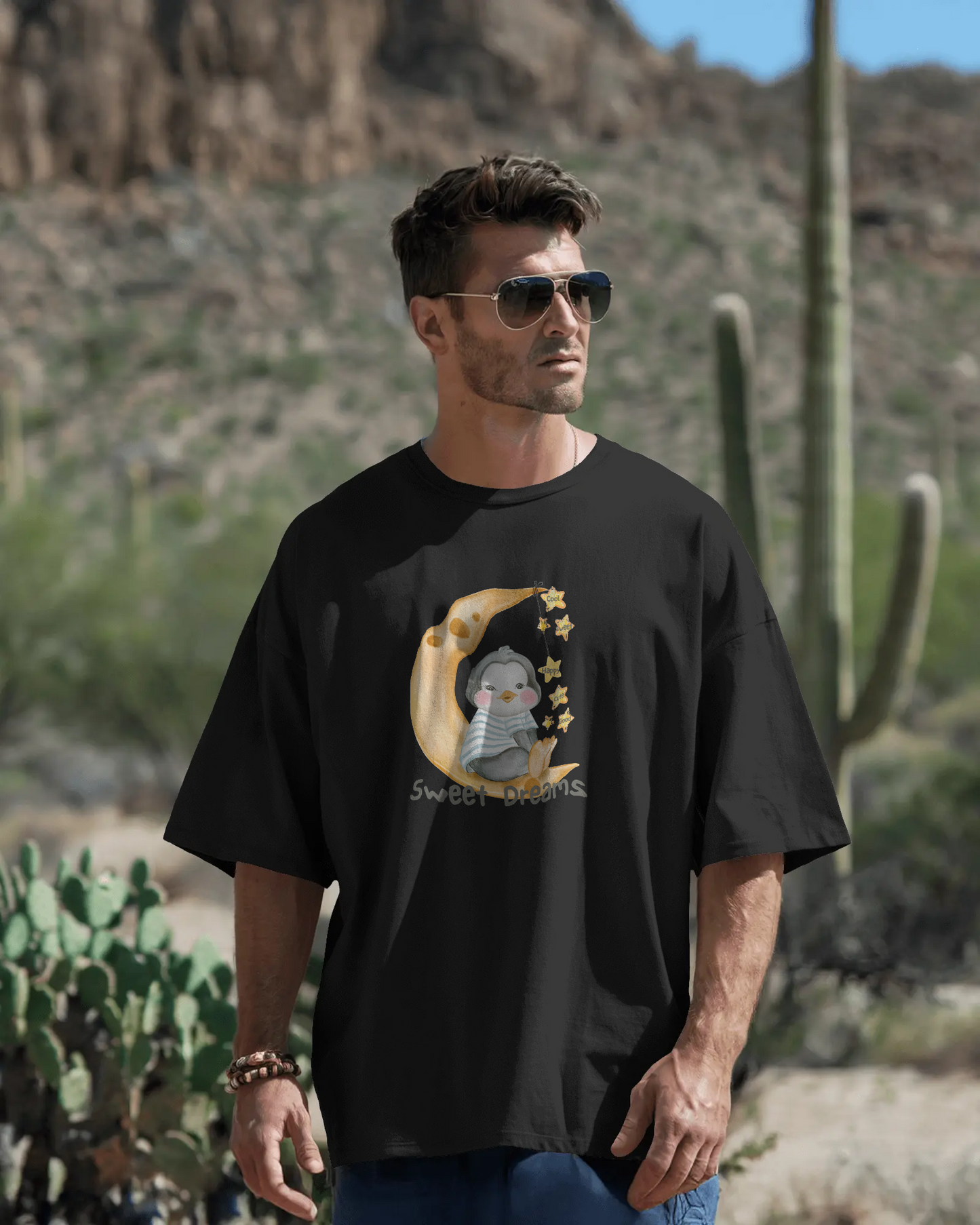 Dreamy Softness in Oversized Comfort – Sweet Dreams Tee