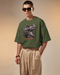 Oversized French Terry – Roaring T-Rex Tee