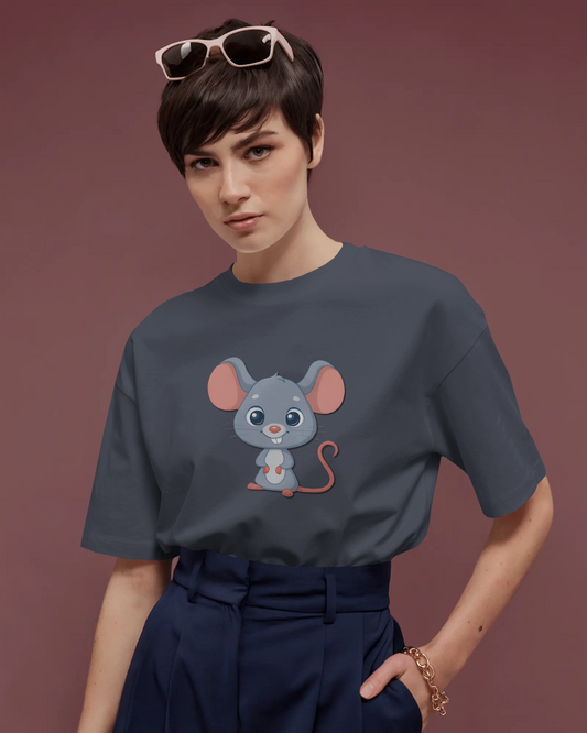 Style & Ultra-Smooth Comfort – Cute Mouse Tee