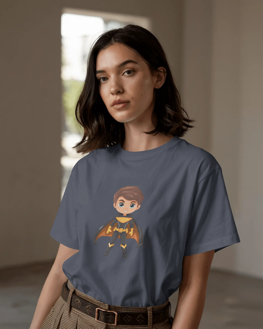 Fearless Strength in Regular Comfort – Winged Knight Tee